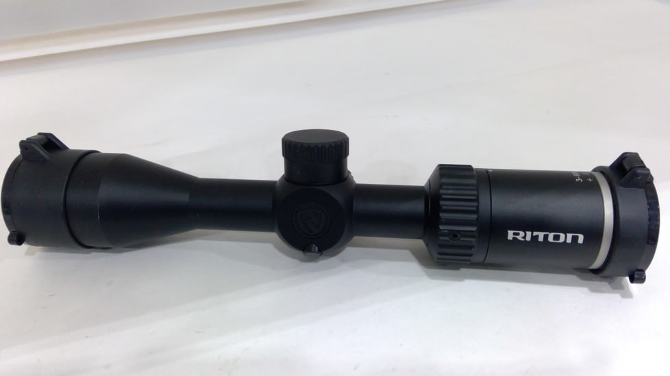 EDEMO Riton Optics X1 Primal Rifle Scope, 3-9x40mm, 1in Tube, Second Focal Plane, RAK Reticle, Anodized, Black, 1P39AS, EDEMO2