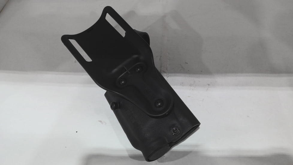 EDEMO Safariland 6285 SLS Low-Ride 1.5ft. Drop, Level-II Retention, Beretta 92F w/ITI Mount, ITI M3/M6 4.9in., STX Tactical, Black, Left Hand, 6285-7321-132, EDEMO1
