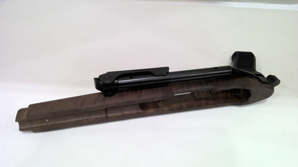 EDEMO Samson Ruger 10/22 Folding Stock w/Polymer Grip, Walnut Finish, Black Oxide, 10-00037-03, EDEMO1