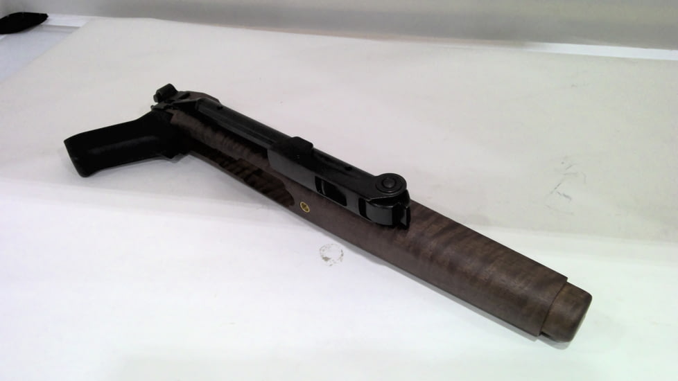 EDEMO Samson Ruger 10/22 Folding Stock w/Polymer Grip, Walnut Finish, Black Oxide, 10-00037-03, EDEMO1