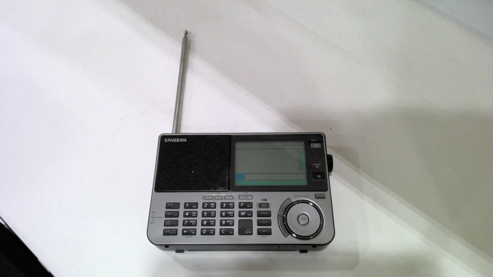 EDEMO Sangean FM-Stereo PLL Synthesized Receiver Radio, Graphite, ATS-909X2, EDEMO2