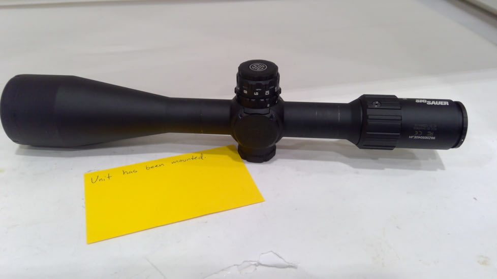 EDEMO SIG SAUER BDX Combo Kit 6.5-20X52mm Rifle Scope, 30mm Tube, Second Focal Plane, Circle Reticle, MOA, Graphite, w/KILO1600BDX Laser Rangefinder, SOK16BDX05, EDEMO2