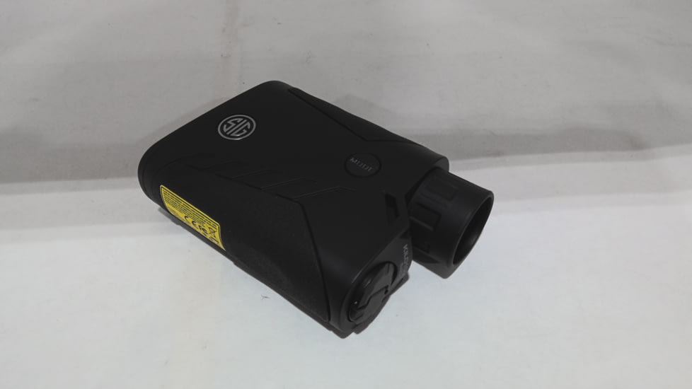 EDEMO SIG SAUER KILO1000 5x20mm Digital Ballistic Laser Rangefinder, High Transmittance LCD, Class 1M, Black, SOK10001, EDEMO1