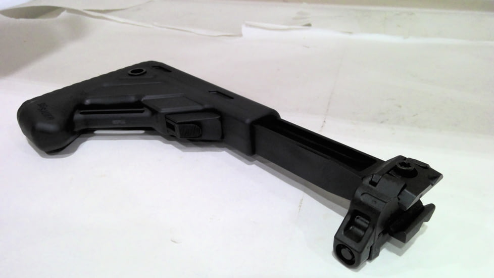 EDEMO SIG SAUER MCX/MPX Telescoping And Folding Stock Black, EDEMO2