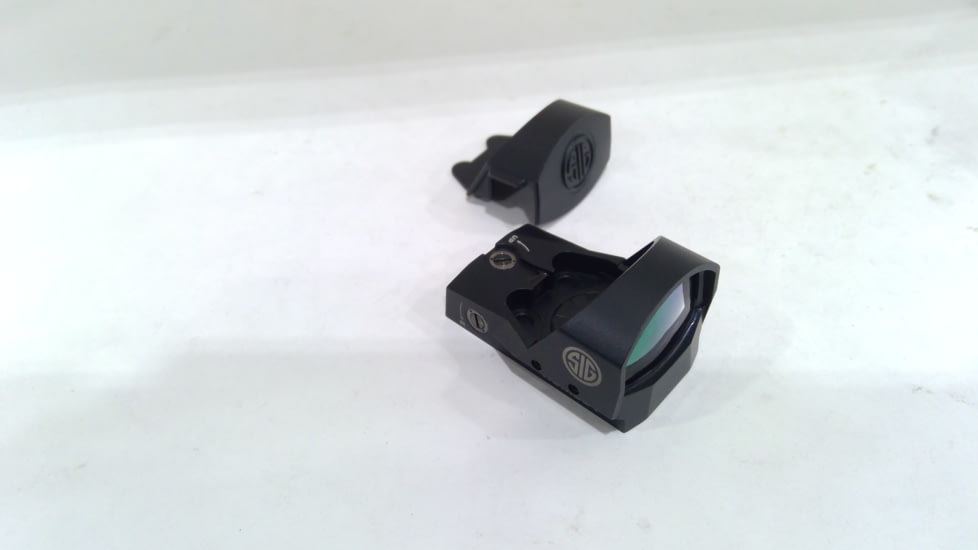 EDEMO SIG SAUER Romeo 1 Reflex Sight, 1x30mm, 6 MOA Red Dot, 1.0 MOA Adjustable, Black, Medium, SOR11600, EDEMO3