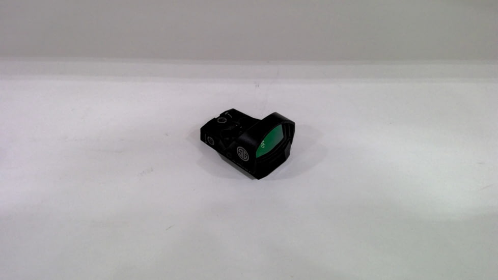 EDEMO SIG SAUER Romeo 1 Reflex Sight, 1x30mm, 6 MOA Red Dot, 1.0 MOA Adjustable, Black, Medium, SOR11600, EDEMO6