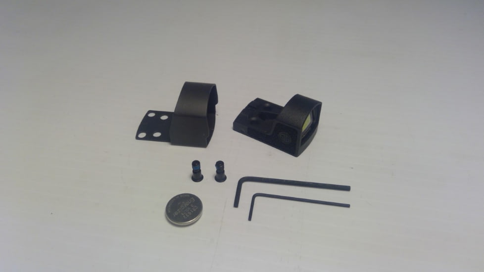 EDEMO SIG SAUER Romeo Zero 1x Red Dot Sight, 3 MOA for P365/P365XL, Black, Small, SOR01300, EDEMO50