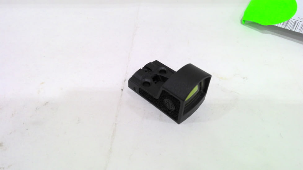 EDEMO SIG SAUER Romeo Zero 1x Red Dot Sight, 3 MOA for P365/P365XL, Black, Small, SOR01300, EDEMO6