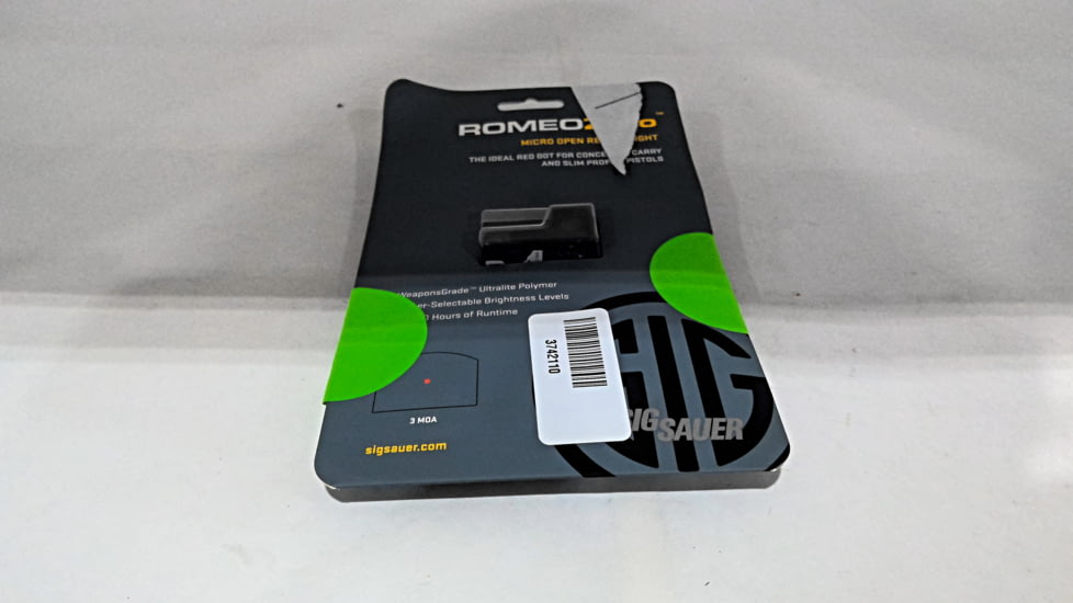 EDEMO SIG SAUER Romeo Zero 1x Red Dot Sight, 3 MOA for P365/P365XL, Black, Small, SOR01300, EDEMO7