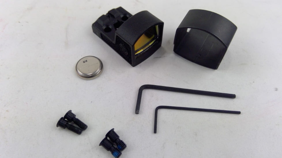 EDEMO SIG SAUER Romeo Zero 1x Red Dot Sight, 6 MOA for P365/P365XL, Black, Small, SOR01600, EDEMO14