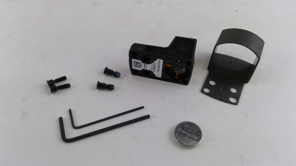 EDEMO SIG SAUER Romeo Zero 1x Red Dot Sight, 6 MOA for P365/P365XL, Black, Small, SOR01600, EDEMO16