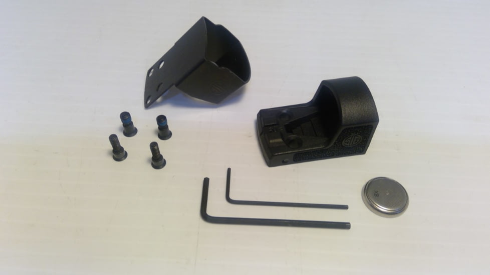 EDEMO SIG SAUER Romeo Zero 1x Red Dot Sight, 6 MOA for P365/P365XL, Black, Small, SOR01600, EDEMO19