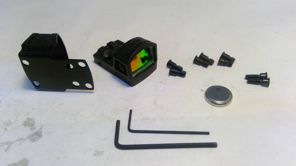 EDEMO SIG SAUER Romeo Zero Elite 1x24mm Reflex Sight, 3 MOA Red Dot, Black, SOR01030, EDEMO12