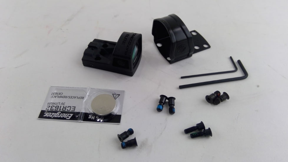 EDEMO SIG SAUER Romeo Zero Elite 1x24mm Reflex Sight, 3 MOA Red Dot, Black, SOR01030, EDEMO13