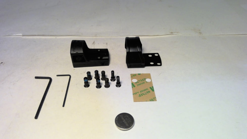 EDEMO SIG SAUER Romeo Zero Elite 1x24mm Reflex Sight, 3 MOA Red Dot, Black, SOR01030, EDEMO14