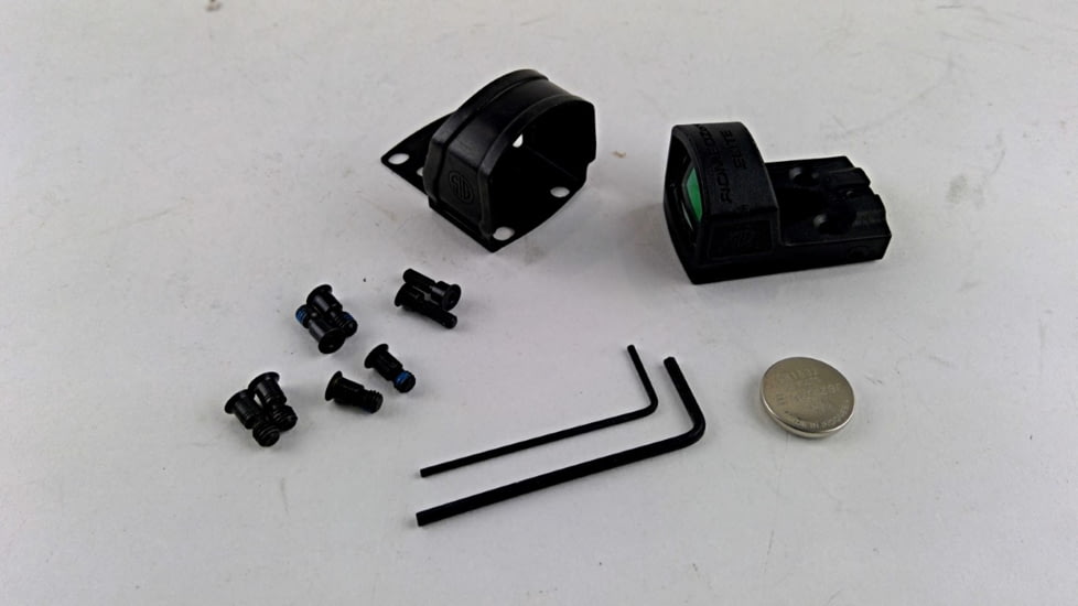 EDEMO SIG SAUER Romeo Zero Elite 1x24mm Reflex Sight, 3 MOA Red Dot, Black, SOR01030, EDEMO18