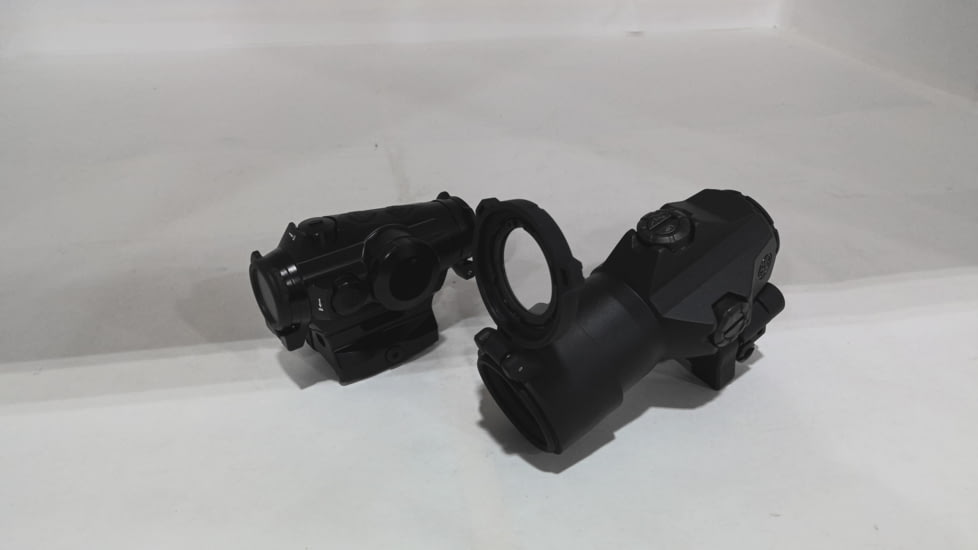 EDEMO SIG SAUER Romeo4H Red Dot Sight, Ballistic Circle Dot, Qr Mount, Juliet4 4x Magnifier, Black, Medium, SORJ43111, EDEMO1