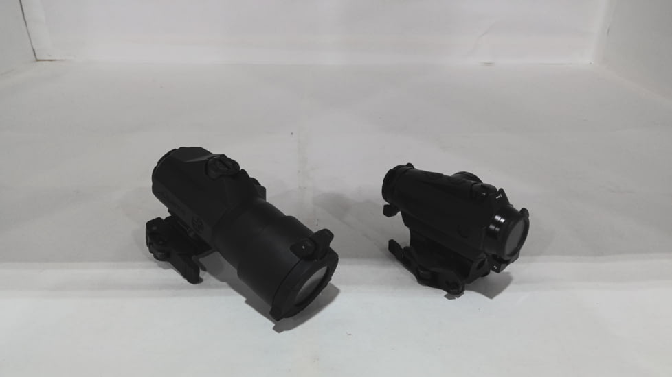 EDEMO SIG SAUER Romeo4H Red Dot Sight, Ballistic Circle Dot, Qr Mount, Juliet4 4x Magnifier, Black, Medium, SORJ43111, EDEMO1