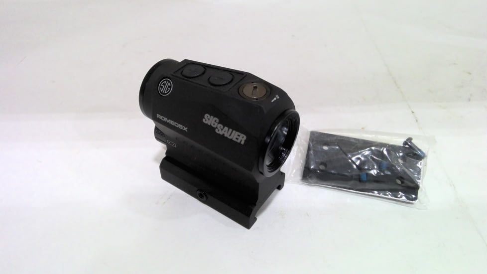 EDEMO SIG SAUER ROMEO5 1x20mm Red Dot Sight, 2 MOA Red Dot Reticle, 1 x AAA Battery, Matte, Black, SOR52101, EDEMO2