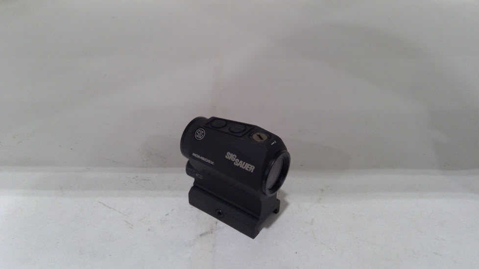 EDEMO SIG SAUER ROMEO5 1x20mm Red Dot Sight, 2 MOA Red Dot Reticle, 1 x AAA Battery, Matte, Black, SOR52101, EDEMO6