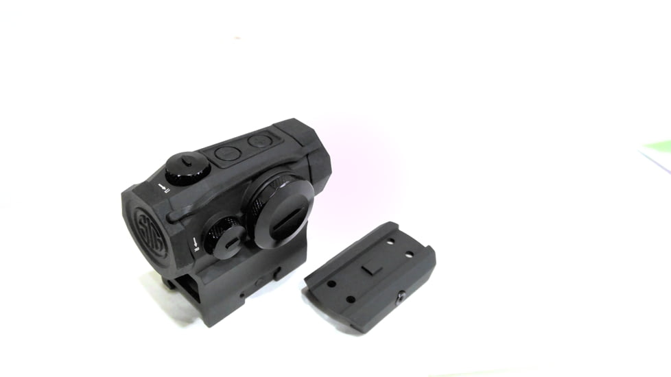 EDEMO SIG SAUER ROMEO5 1x20mm Red Dot Sight, 2 MOA Red Dot Reticle, 1 x CR2032 Battery, Matte, Black, SOR52001, EDEMO1