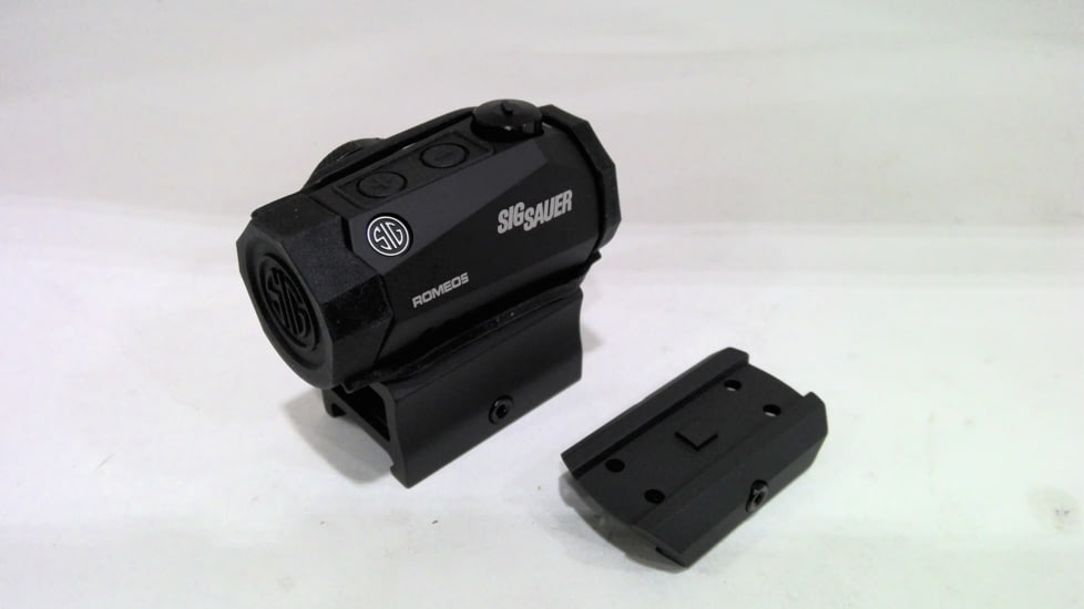 EDEMO SIG SAUER ROMEO5 1x20mm Red Dot Sight, 2 MOA Red Dot Reticle, 1 x CR2032 Battery, Matte, Black, SOR52001, EDEMO7