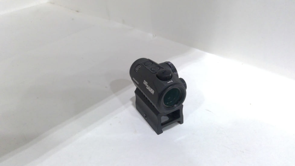 EDEMO SIG SAUER ROMEO5 1x20mm Red Dot Sight, 2 MOA Red Dot Reticle, 1 x CR2032 Battery, Small, Matte, Black, SOR50000, EDEMO1