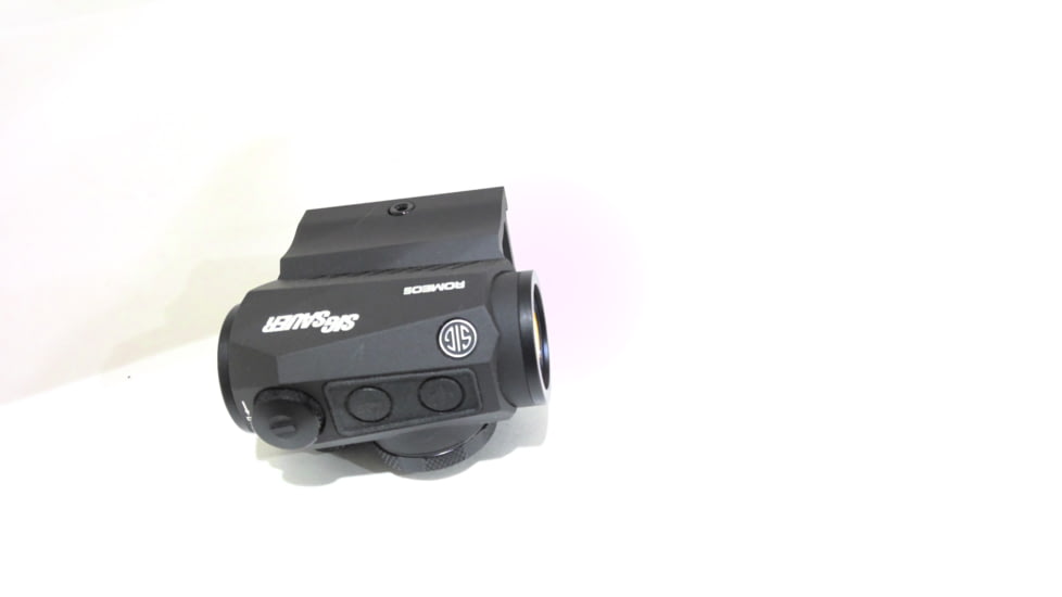 EDEMO SIG SAUER ROMEO5 1x20mm Red Dot Sight, 2 MOA Red Dot Reticle, 1 x CR2032 Battery, Small, Matte, Black, SOR50000, EDEMO2