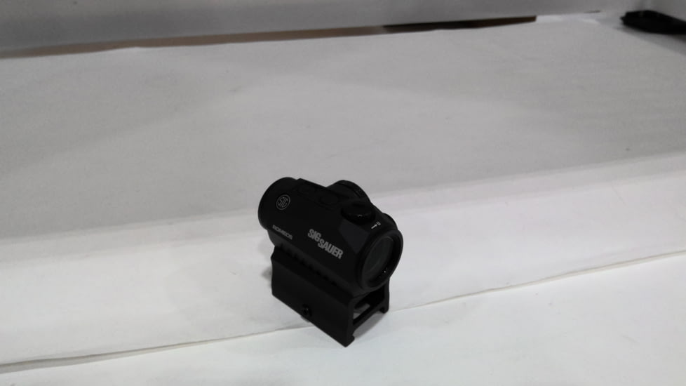 EDEMO SIG SAUER ROMEO5 1x20mm Red Dot Sight, 2 MOA Red Dot Reticle, 1 x CR2032 Battery, Small, Matte, Black, SOR50000, EDEMO3