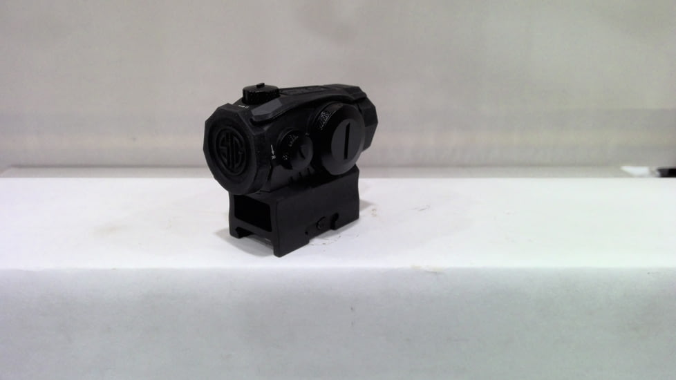 EDEMO SIG SAUER ROMEO5 1x20mm Red Dot Sight, 2 MOA Red Dot Reticle, 1 x CR2032 Battery, Small, Matte, Black, SOR50000, EDEMO5