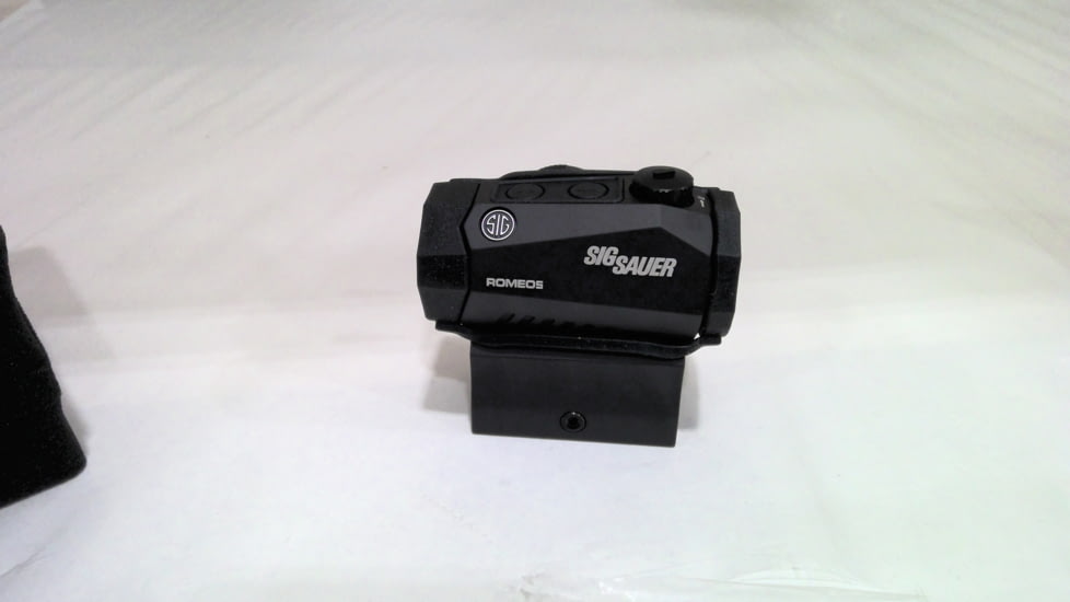 EDEMO SIG SAUER ROMEO5 1x20mm Red Dot Sight, 2 MOA Red Dot Reticle, 1 x CR2032 Battery, Small, Matte, Black, SOR50000, EDEMO5