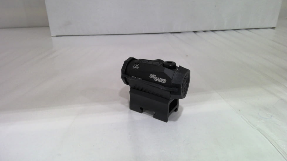 EDEMO SIG SAUER ROMEO5 1x20mm Red Dot Sight, 2 MOA Red Dot Reticle, 1 x CR2032 Battery, Small, Matte, Black, SOR50000, EDEMO6