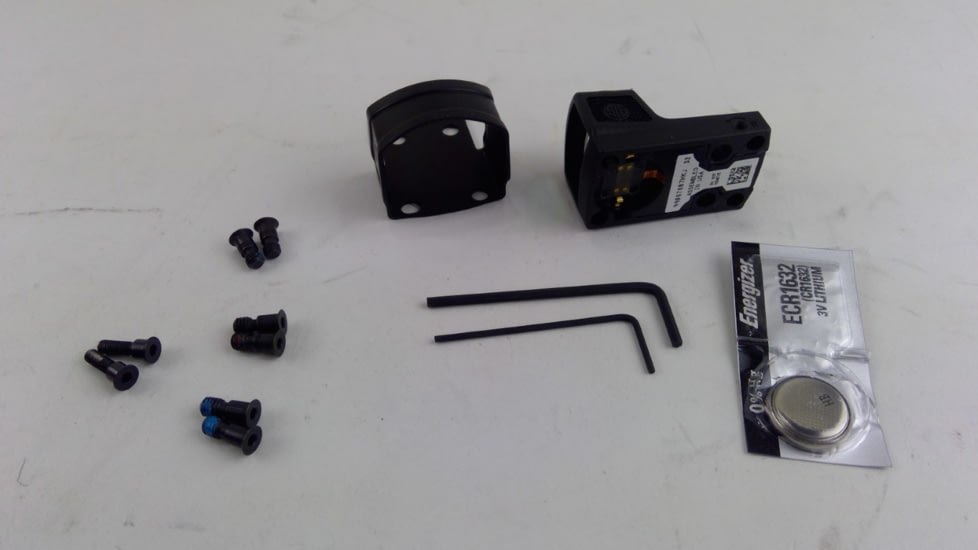 EDEMO SIG SAUER ROMEOZero Elite Reflex Red Dot Sight, 1x24mm, 2 MOA Circle Dot Reticle, Black, SOR01000, EDEMO16