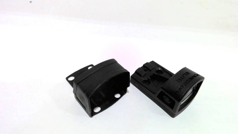 EDEMO SIG SAUER ROMEOZero Elite Reflex Red Dot Sight, 1x24mm, 2 MOA Circle Dot Reticle, Black, SOR01000, EDEMO2