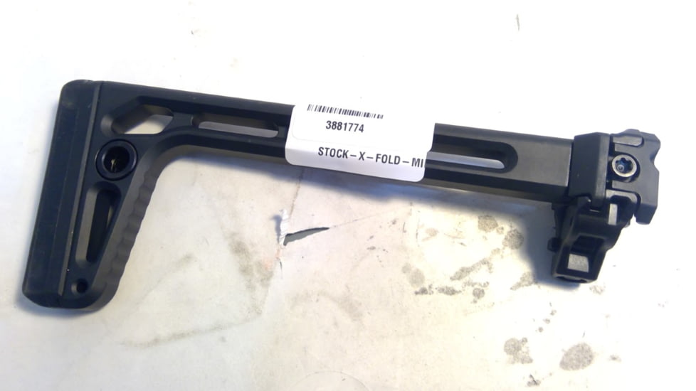 EDEMO SIG SAUER Stock for MCX/MPX, Folding, Minimalist, Black, Large, STOCK-X-FOLD-MINI-BLK, EDEMO5
