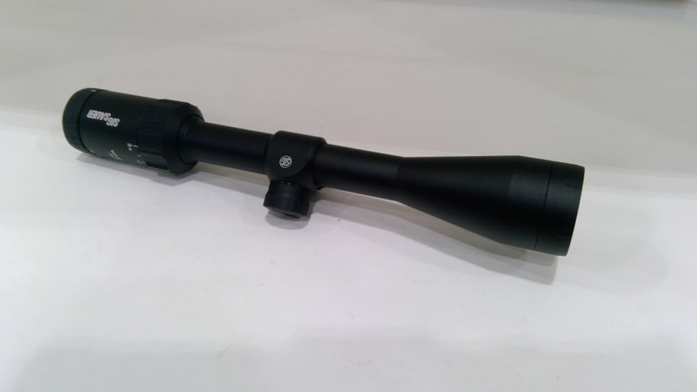 EDEMO SIG SAUER Whiskey3 3-9x40mm Rifle Scope 1 inch Tube, Second Focal Plane, Black, BDC-1 Standart Quadplex Reticle, MOA, SOW33204, EDEMO1