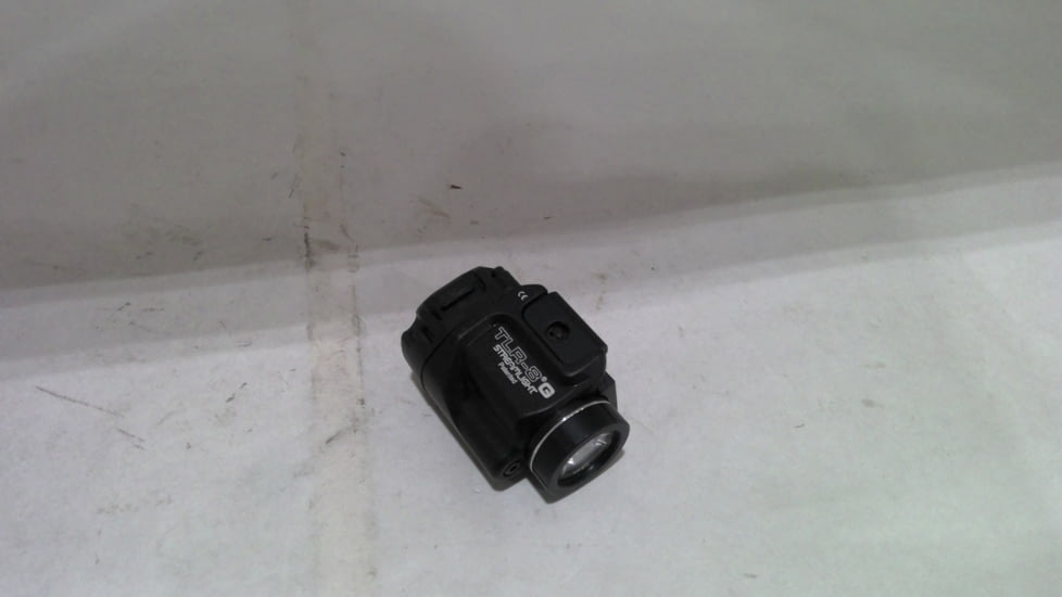 EDEMO Streamlight TLR-8 Rail Mounted Tactical C4 LED Weapon Light w/Laser Sight, CR123A, Green, 500 Lumens, Black, 69430, EDEMO3