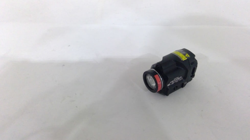 EDEMO Streamlight TLR-8 Rail Mounted Tactical C4 LED Weapon Light w/Laser Sight, CR123A, Green, 500 Lumens, Black, 69430, EDEMO7