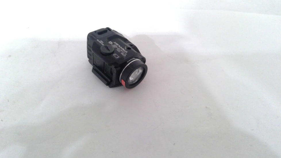 EDEMO Streamlight TLR-8 Rail Mounted Tactical C4 LED Weapon Light w/Laser Sight, CR123A, Green, 500 Lumens, Black, 69430, EDEMO7