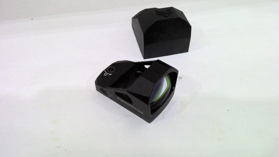 EDEMO Swampfox Justice RMR Red Dot Sight, 1x27mm, 3 MOA Red Dot Reticle, Black, JTC00127-3, EDEMO1