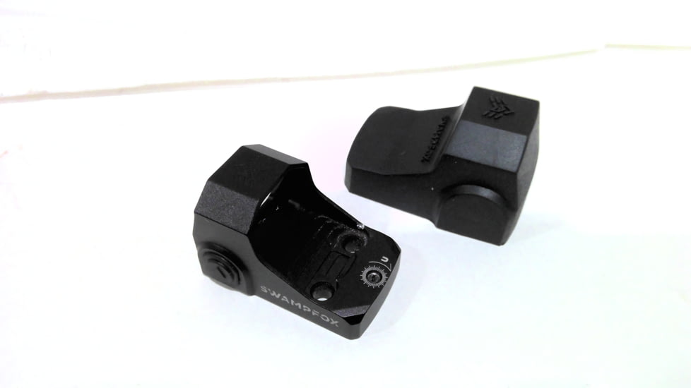 EDEMO Swampfox Sentinel Ultra Compact Micro Green Dot Sight, 1x16mm, 3 MOA Green Dot Reticle, Manual Brightness, Black, SNL00116-GDM, EDEMO1