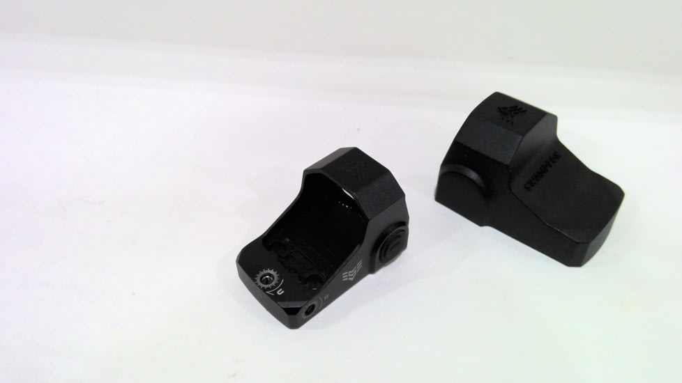 EDEMO Swampfox Sentinel Ultra Compact Micro Green Dot Sight, 1x16mm, 3 MOA Green Dot Reticle, Manual Brightness, Black, SNL00116-GDM, EDEMO2