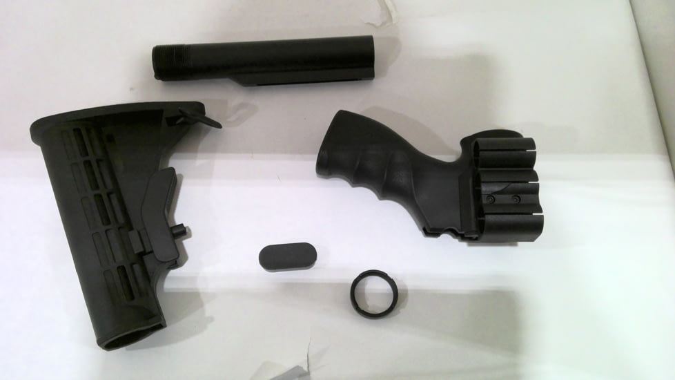 EDEMO Tacfire Remington 870 Stock Kit/M4 Style Stock, Black, MSG014, EDEMO1