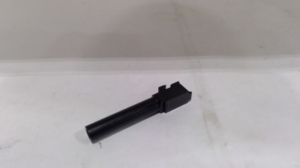 EDEMO TacFire Replacement Barrel, Glock 19, 9mm, 1-16 Twist, Nitride Black, BAR-GLK-19BN, EDEMO1