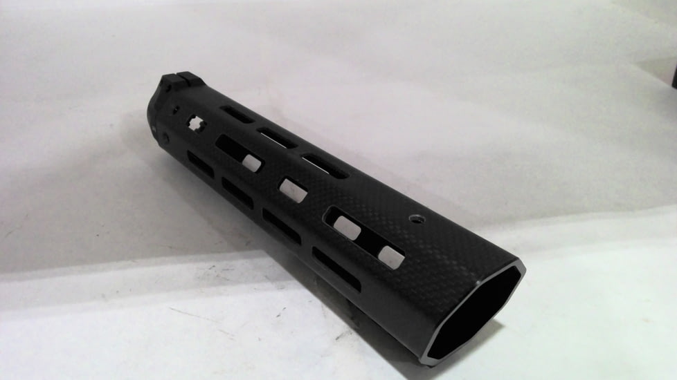 EDEMO TacStar Carbon Fiber AR-15 Handguard, Carbine Length, 10 in, Black, 1081115, EDEMO1