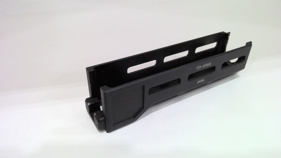 EDEMO Tdi Arms AKM Lower M-LOK Handguard, Aluminum, Black, Medium, AKML, EDEMO2