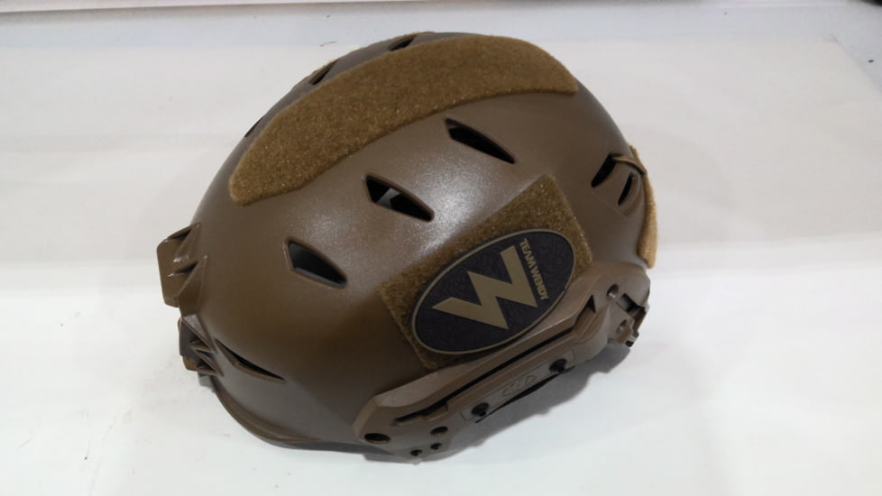 EDEMO Team Wendy LTP EXFIL Helmet with Shroud, Coyote Brown, Medium/Large, 72-31S, EDEMO1