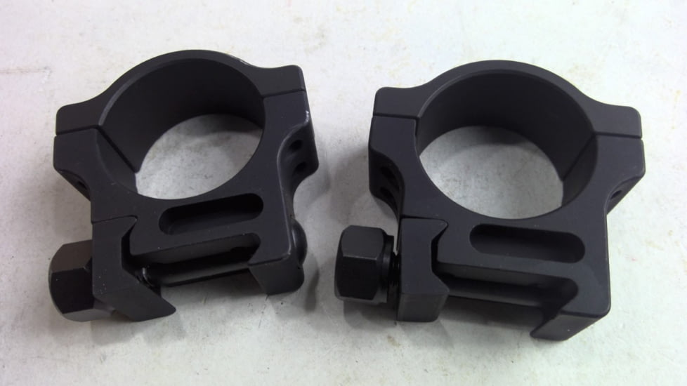 USED EDEMO Trijicon 30mm Aluminum Rings for Accupoint Rifle Scope, Standard, EDEMO4, EDEMO1, Used, Condition Fair