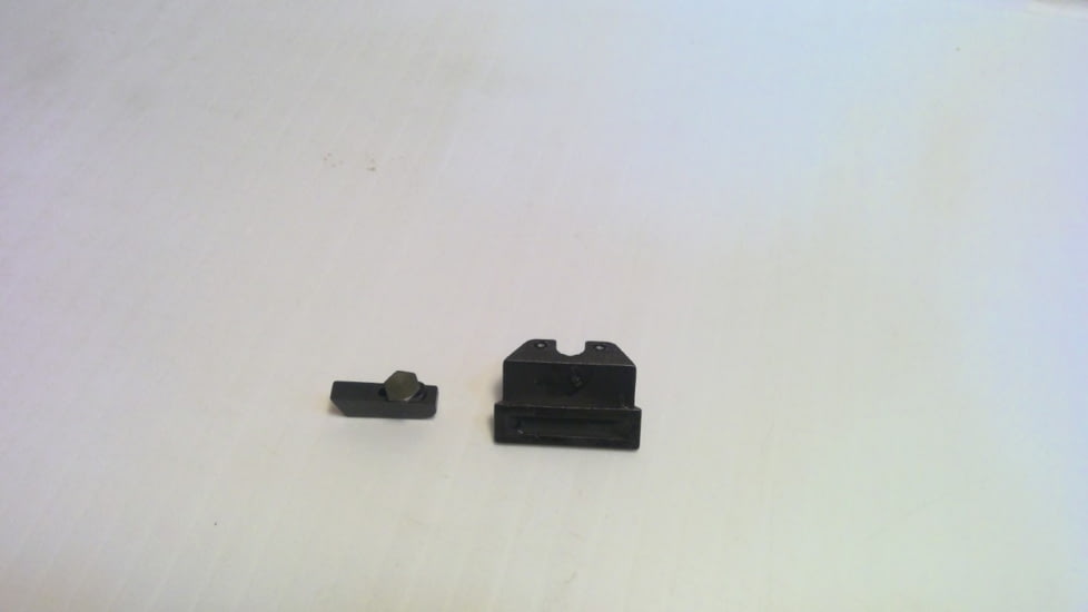 USED EDEMO Trijicon Glock HD Night Sight Set - Front Sight Orange Outline / Green Tritium, Rear Sight Black Outline / Green Tritium, 600538, EDEMO2, EDEMO1, Used, Condition Fair