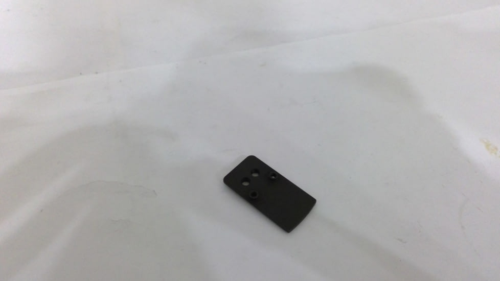 USED EDEMO Trijicon RMRcc Pistol Adapter Mount Plate, Sig Sauer 365XL, Black, AC32096, EDEMO9, EDEMO1, Used, Condition Fair